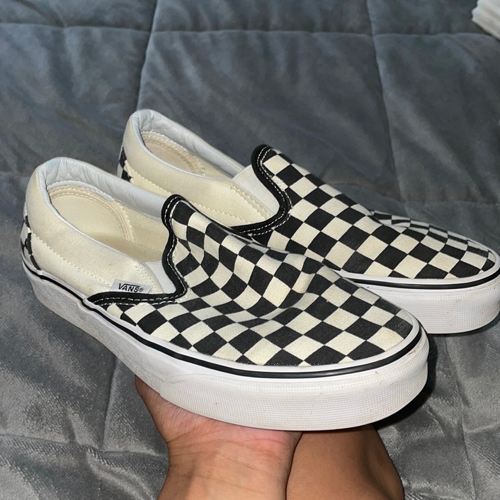 Size 8 checkered vans